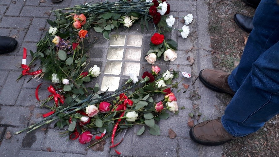 Der 500. Stolperstein in Magdeburg