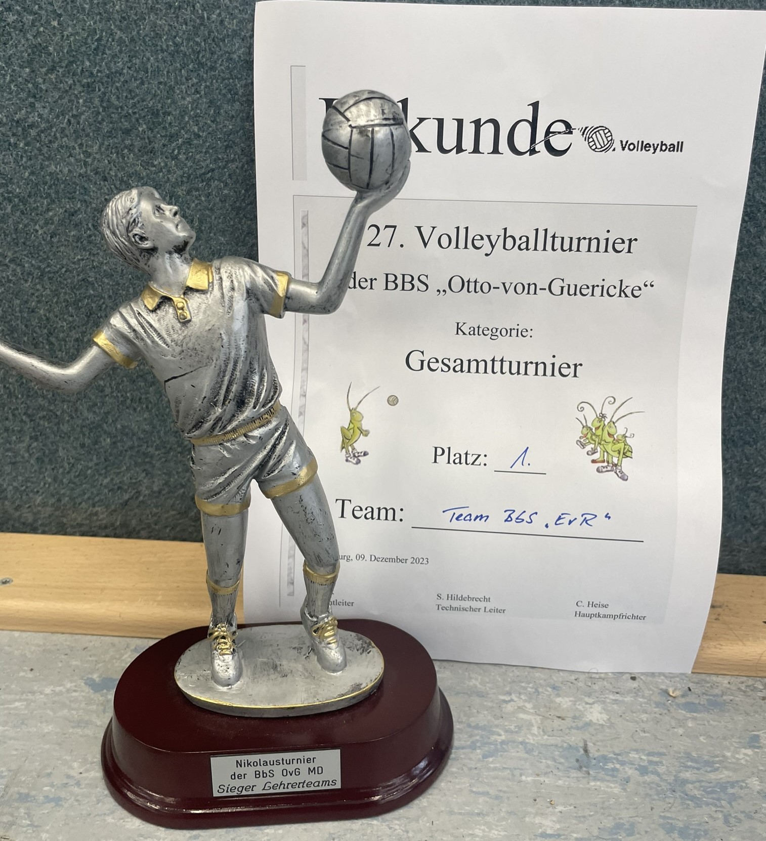 Adventvolleyballturnier der Berufsbildenden Schulen